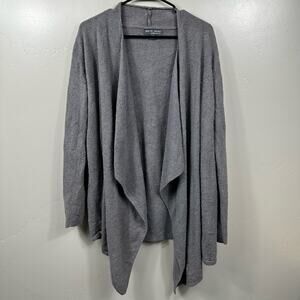 Barefoot dreams bamboo chic lite knit cardigan sweater Size Large / XL - Grey